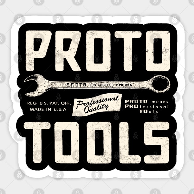 Proto Tools 2 by Buck Tee Sticker by Buck Tee